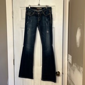 BKE Sabrina jeans size 28x351/2